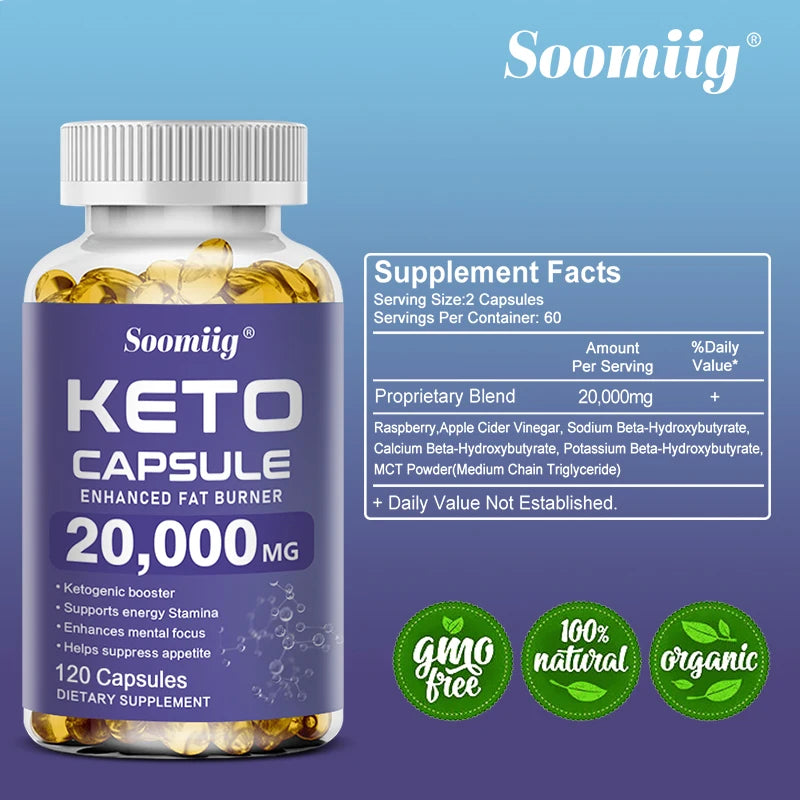 Keto Detox Capsules - Supports Metabolism & Weight Loss