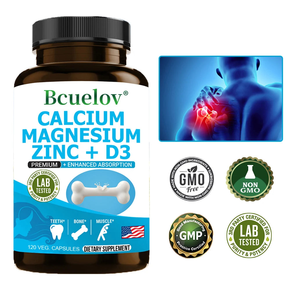 Calcium, Magnesium, Zinc, & Vitamin D3