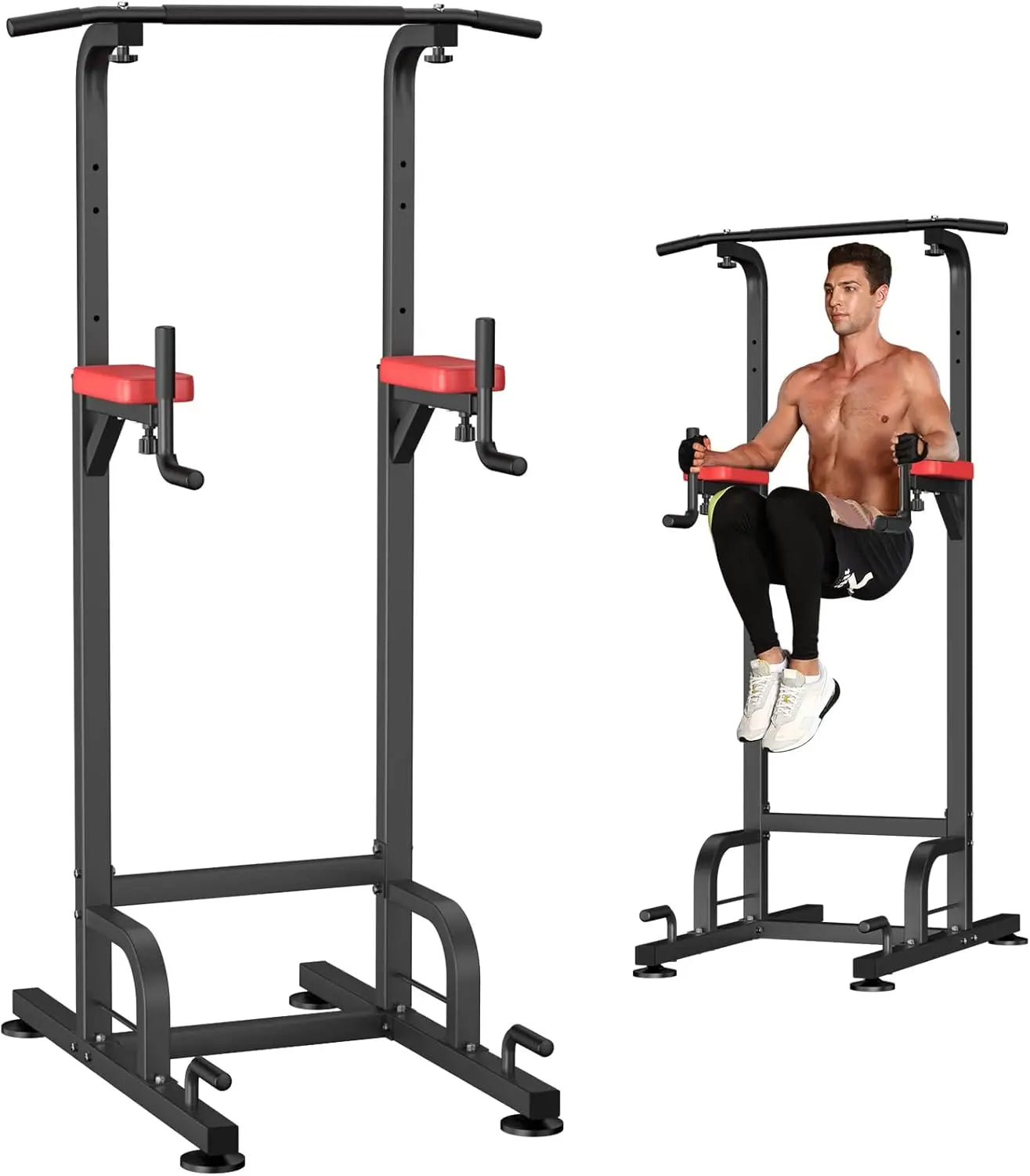 Pull Up & Dip Station for Home Gym