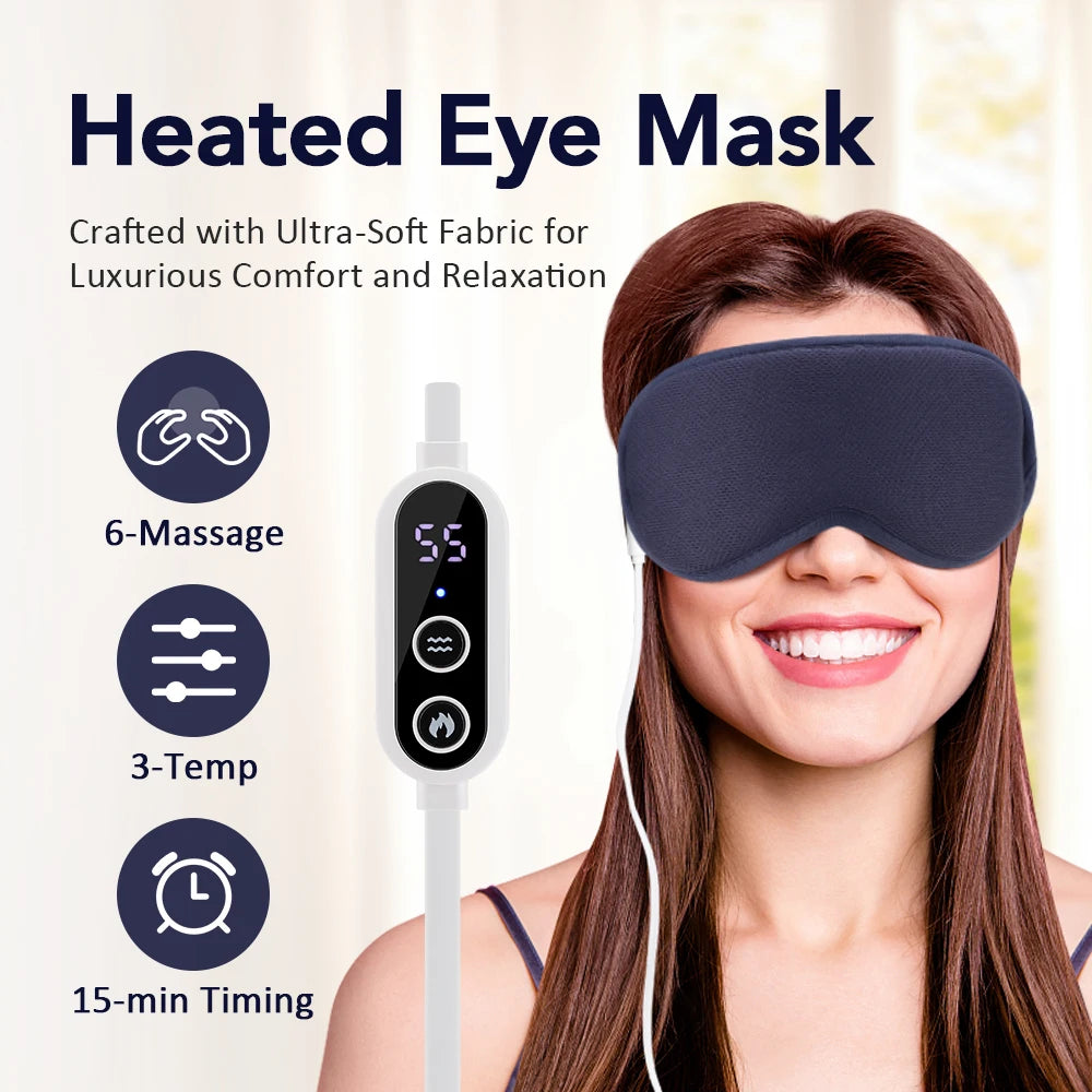 Heated Massaging Eye Mask