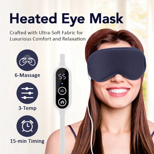 Heated Massaging Eye Mask