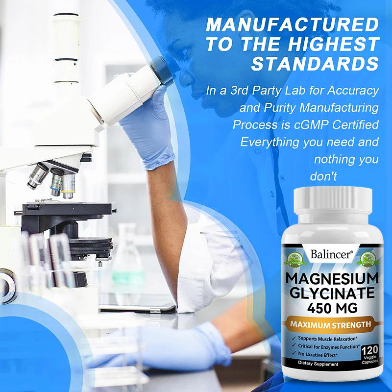 Magnesium Glycinate 450mg