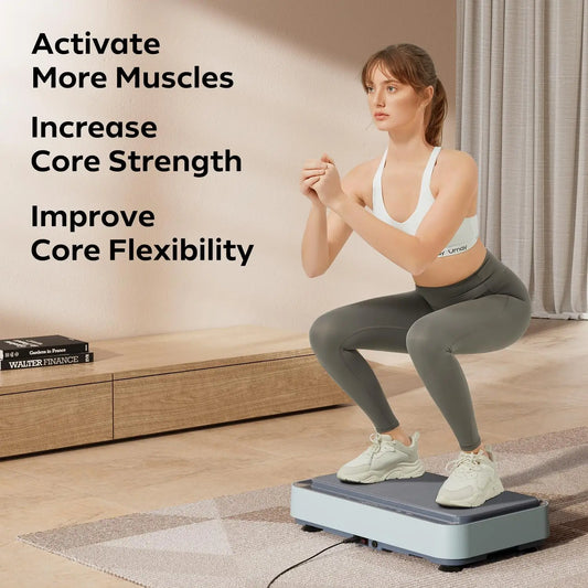 Fitness Vibration Board with Ring Band