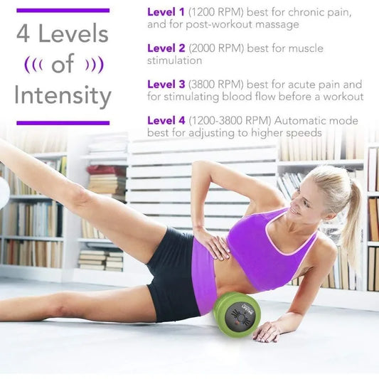 Vibrating Foam Roller, 17 Inch