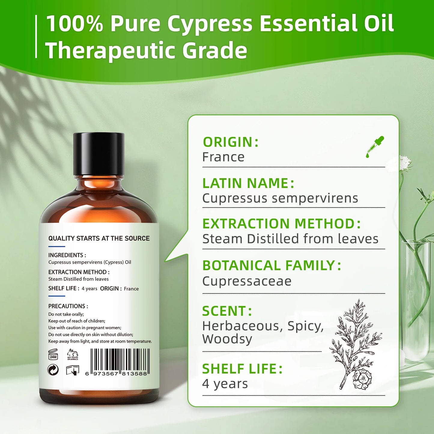 Essential Oils for Aromatherapy, Diffuser, Humidifier, Massage