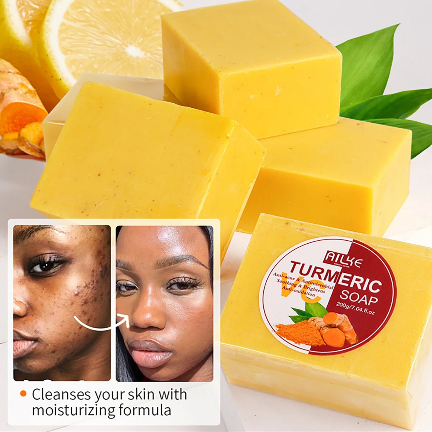 Natural Turmeric Soap Bar