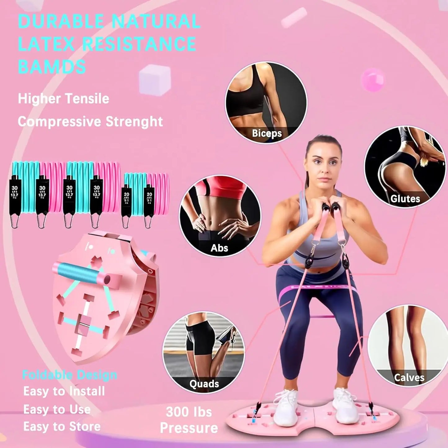 Portable Home Gym System & Accessories
