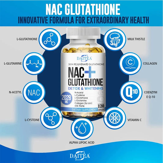 Glutathione Collagen and Advanced Complex NAC
