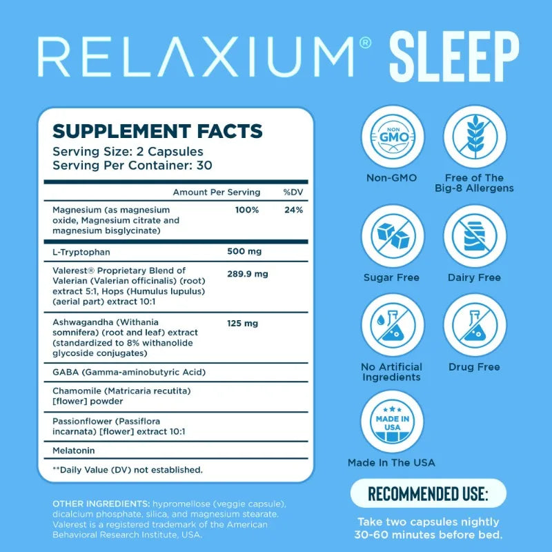 Melatonin, Ashwagandha Extract, Adult Sleep Aid