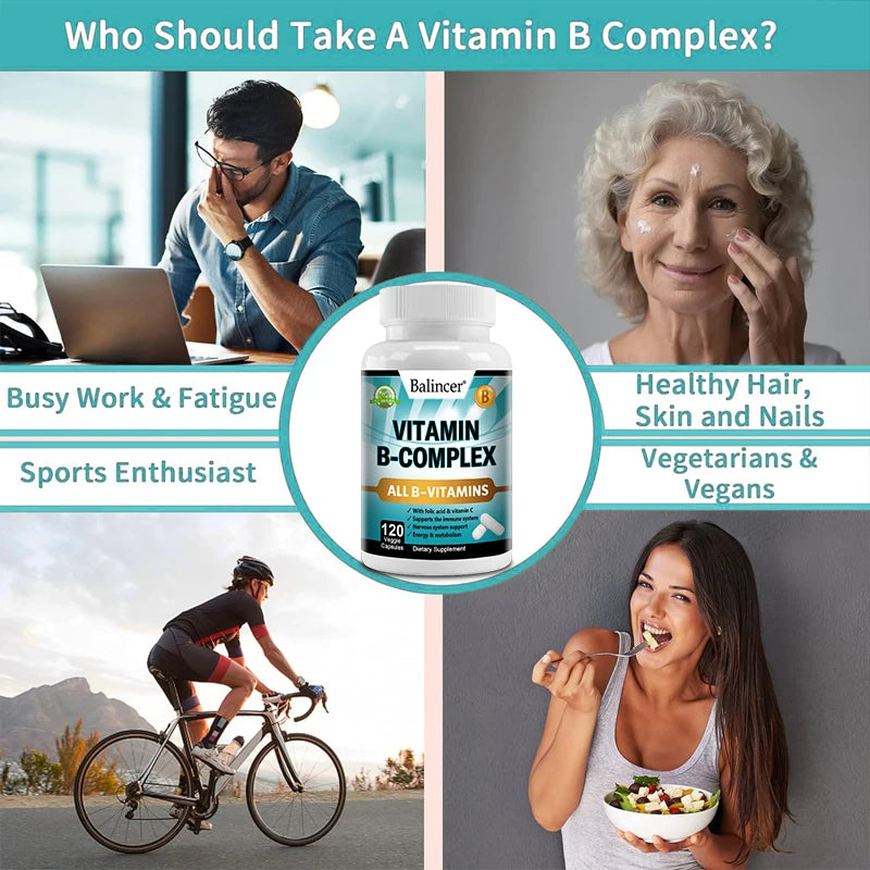 Vitamin B Complex - For Healthy Stress Response