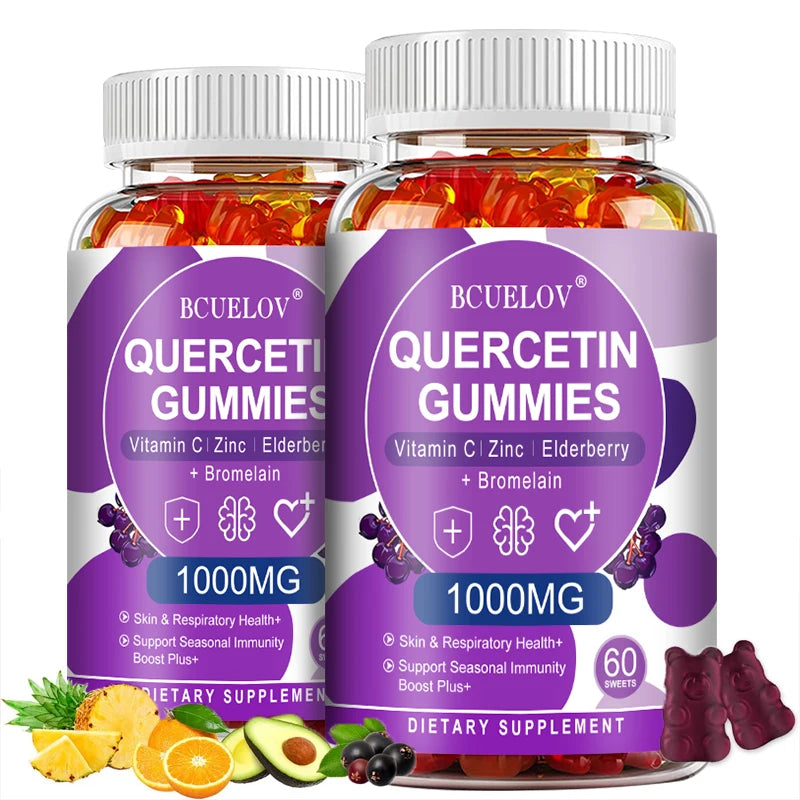 Quercetin Gummies - with Zinc, Vitamin C, Bromelain