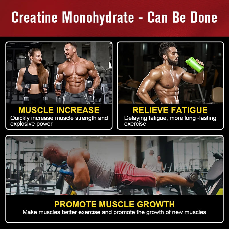 Creatine - Build Muscle, Enhance Energy and Performance