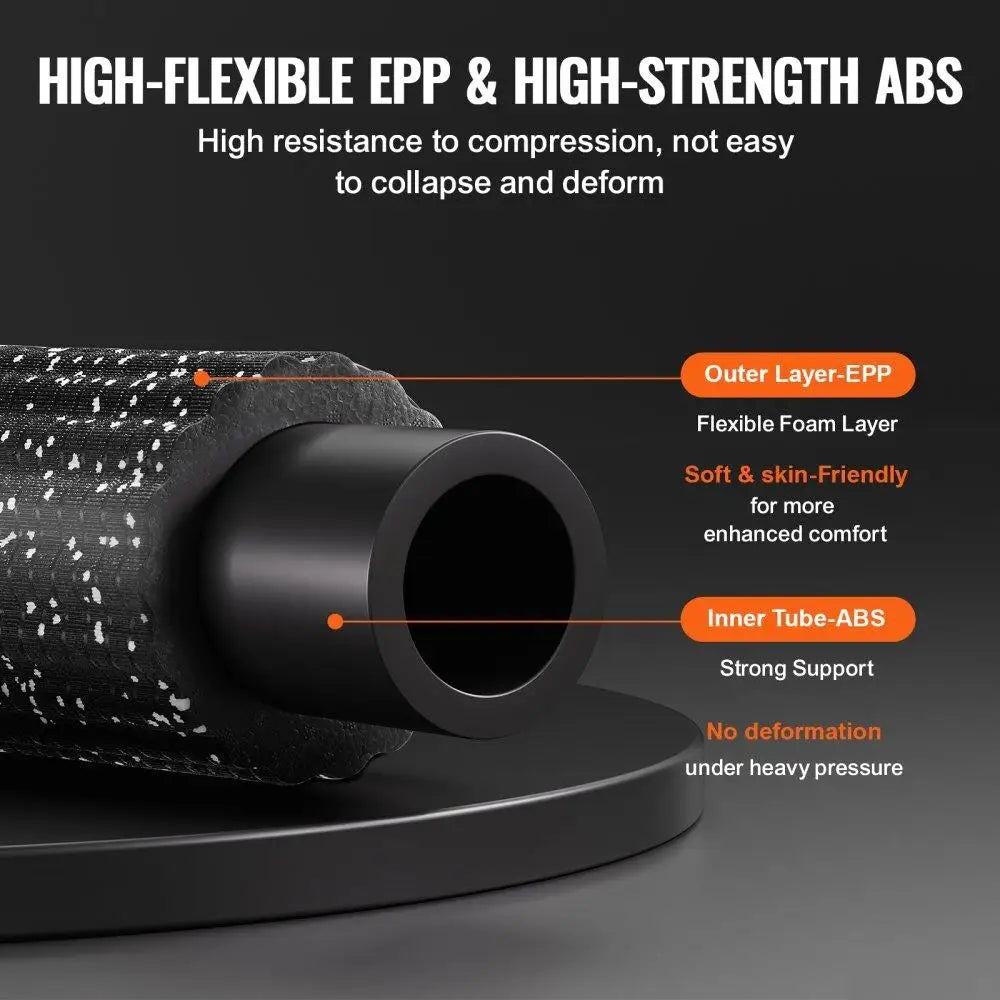 Vibrating Foam Roller 4 Levels, Rechargeable