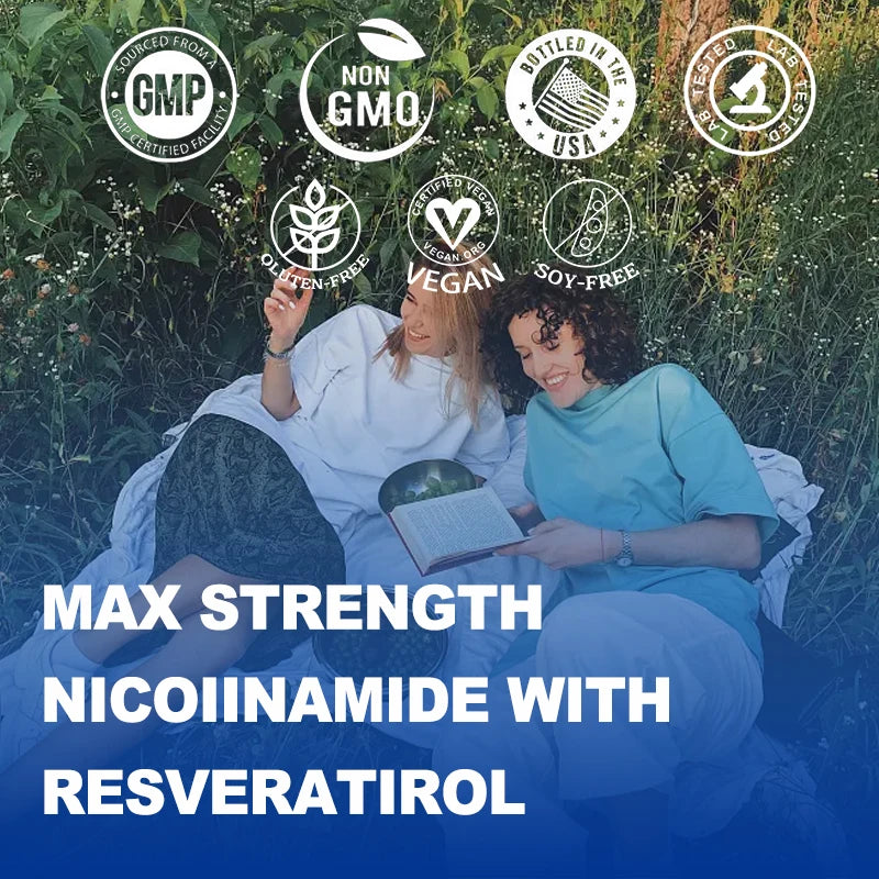 Niacinamide with Resveratrol &  Vitamin B3