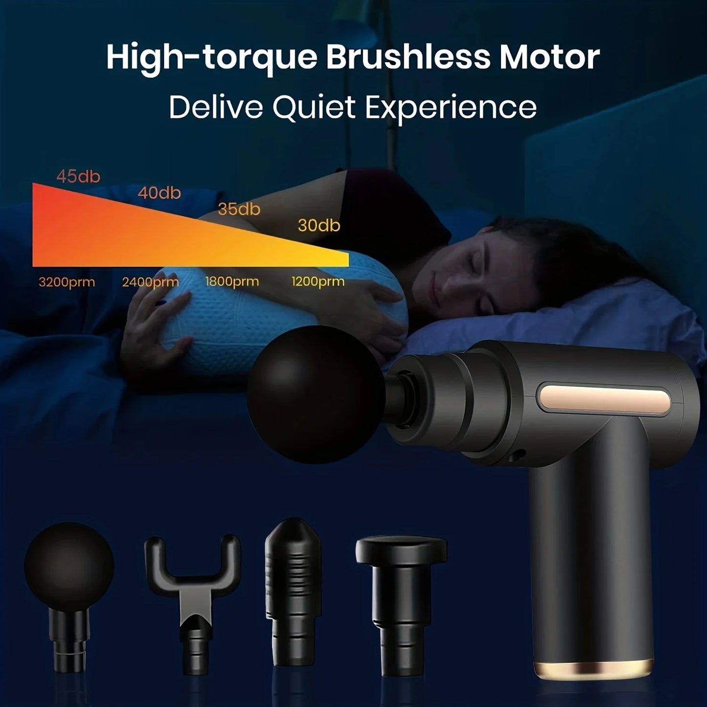 Mini Fascia Massage Gun Electric Massager