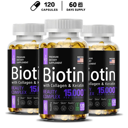 Biotin + Collagen + Keratin Supplement