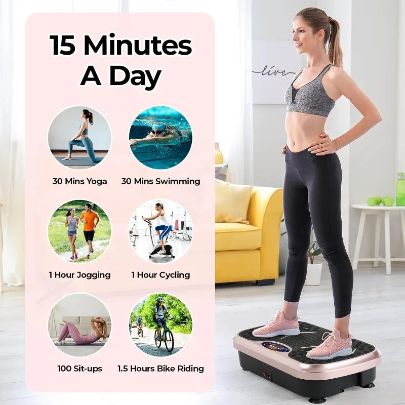 3D Vibration Plate Whole Body Exercise Machine
