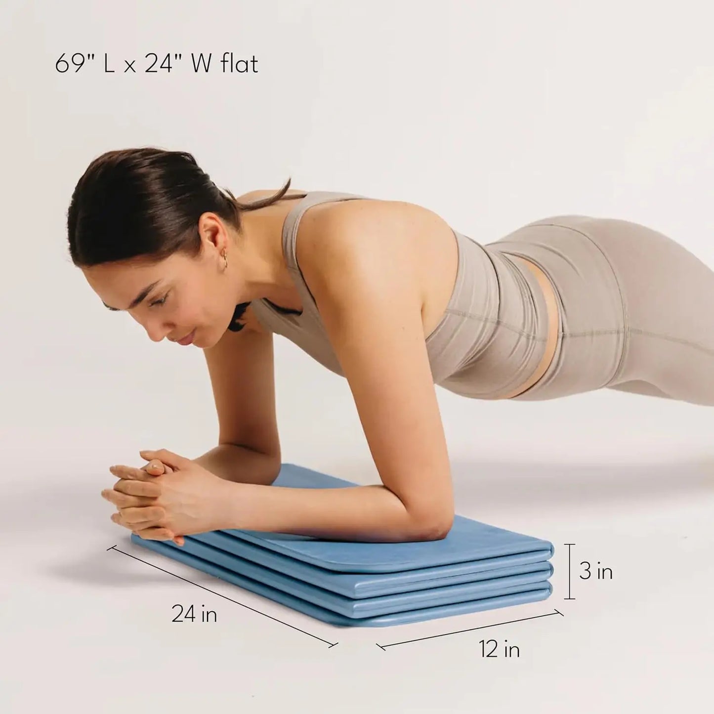 Foldable Multi-Purpose Fitness & Pilates Mat