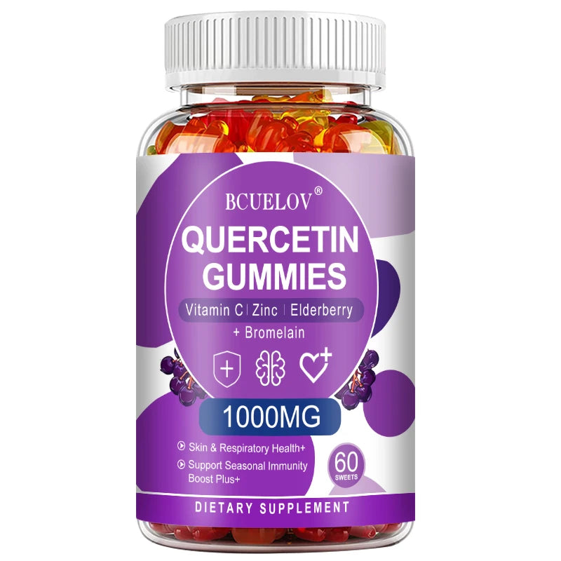 Quercetin Gummies - with Zinc, Vitamin C, Bromelain