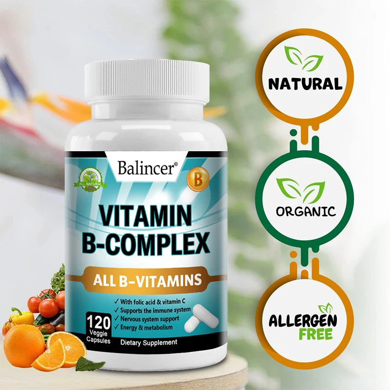 Vitamin B Complex - For Healthy Stress Response