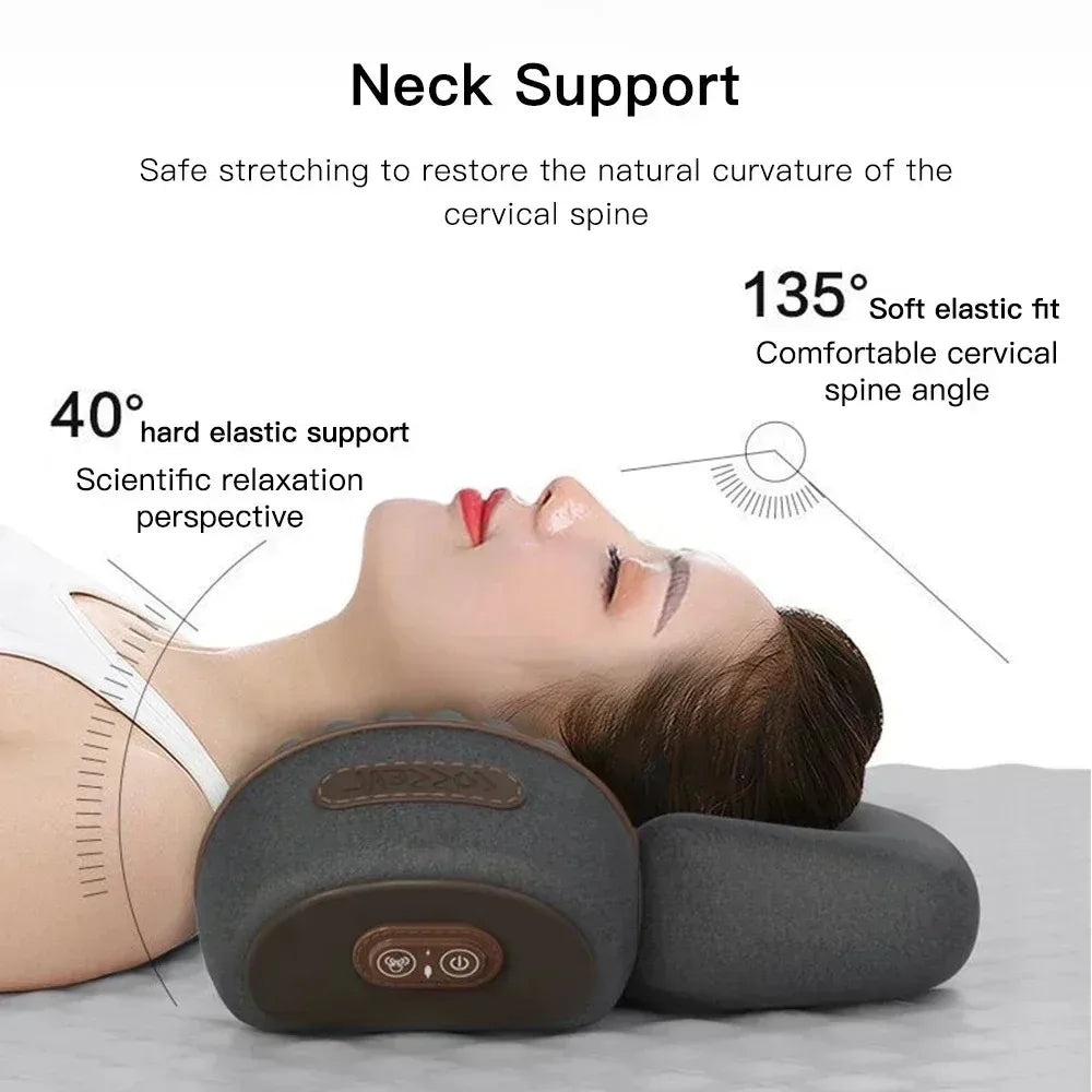 Vibrating Cervical Neck Massage Pillow