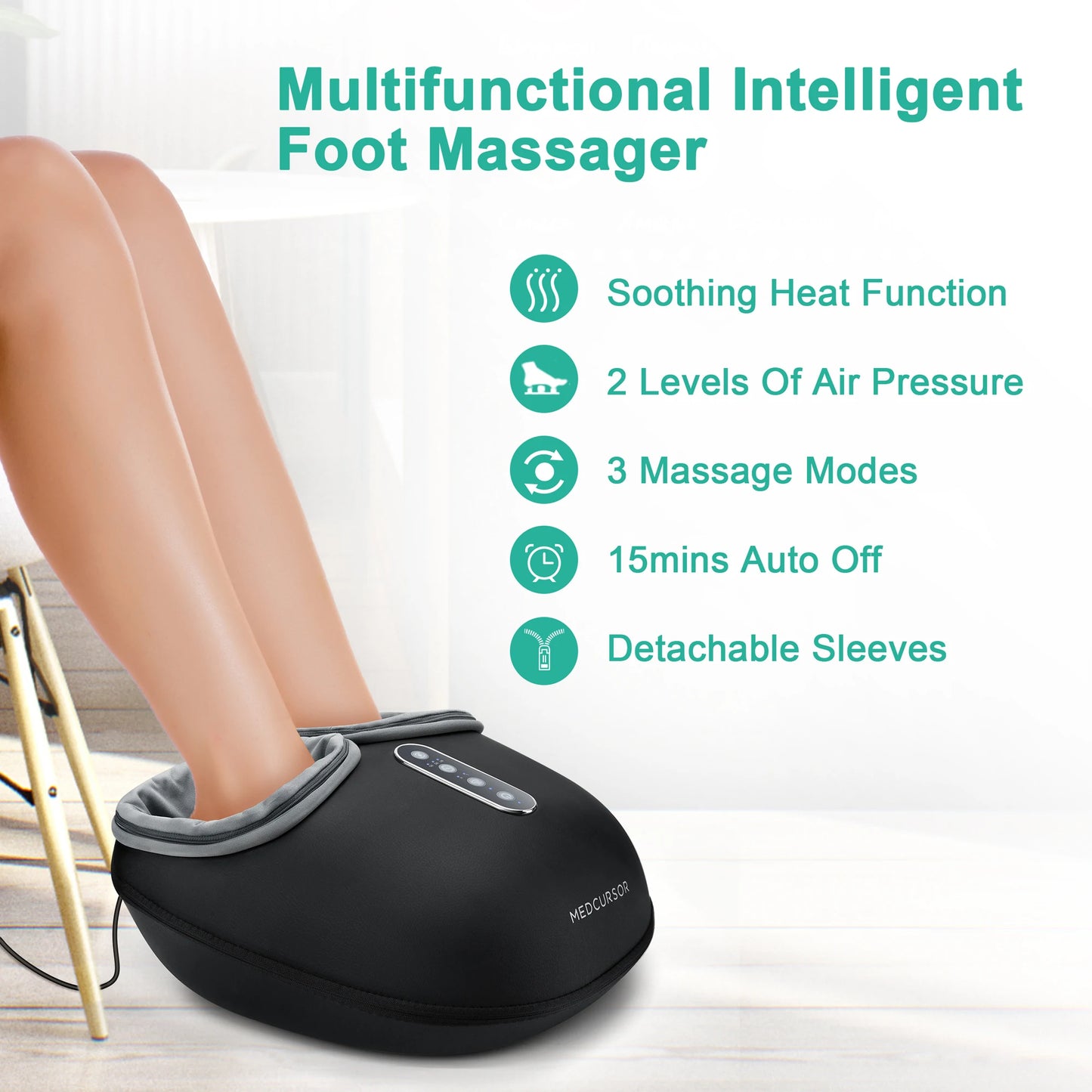 Full Wrap Shiatsu Foot Massage Machine