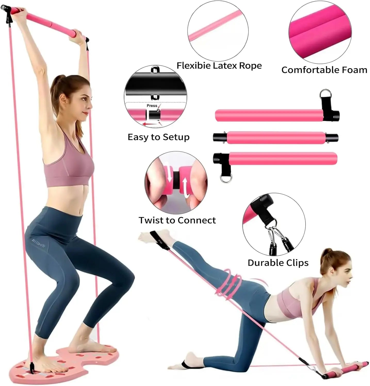 Portable Home Gym System & Accessories