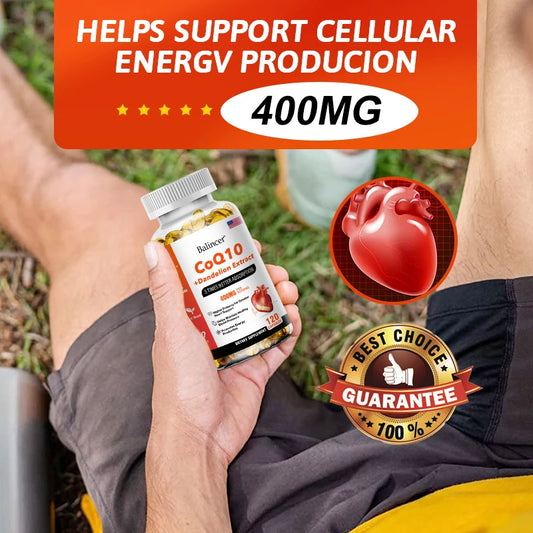 COQ10 + Dandelion Extract - Supports Heart Health and Energy