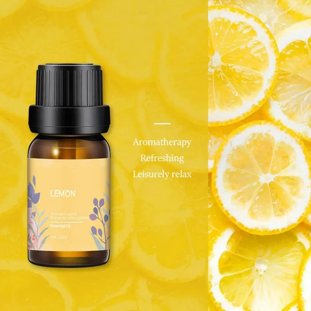 6-Piece Essential Oil Set for Aromatherapy