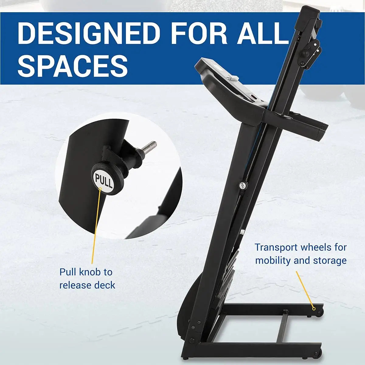 Compact Fitness Premium Folding Smart Treadmill