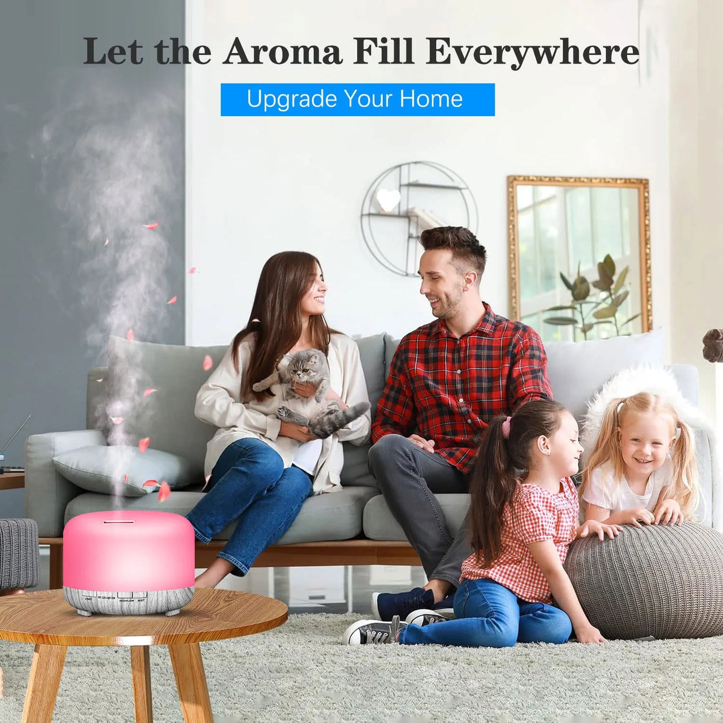 Aromatherapy Oil Diffuser & Humidifier