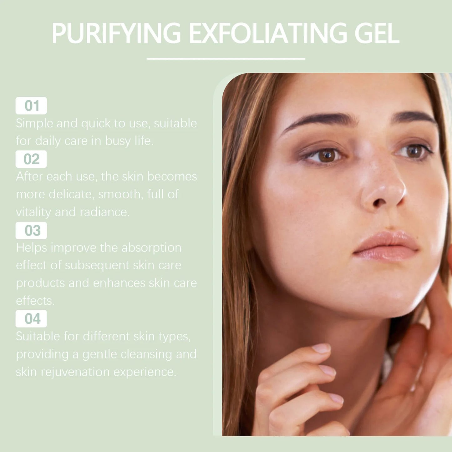 Facial Exfoliating Gel Skin