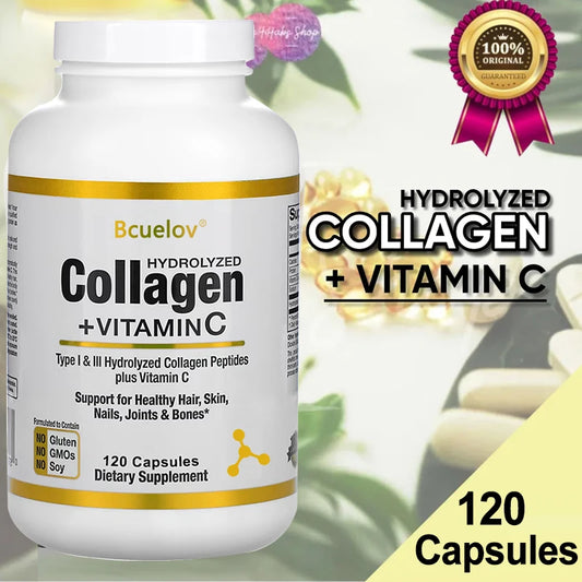Hydrolyzed Collagen Peptides + Vitamin C