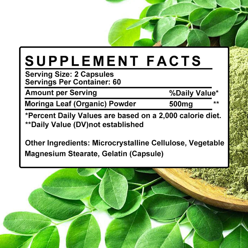 Organic Moringa For Immune System Support