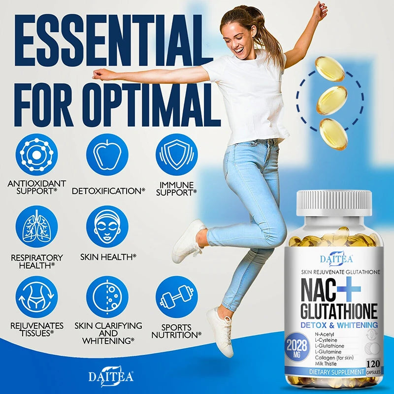 Glutathione Collagen and Advanced Complex NAC