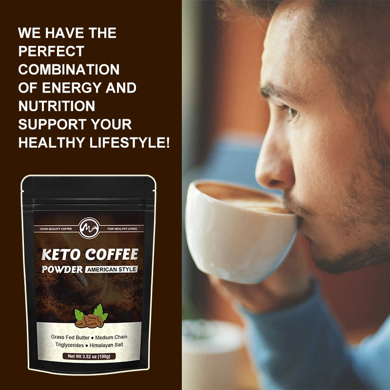 Ketogenic Keto Coffee - Supports Energy & Metabolism