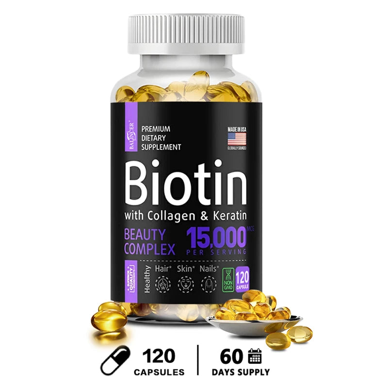 Biotin + Collagen + Keratin Supplement