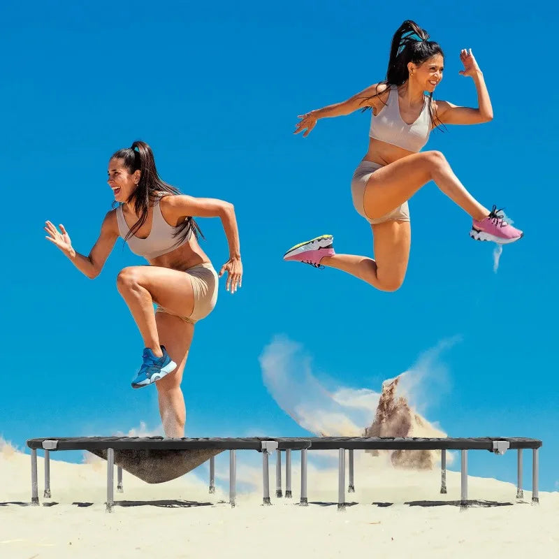 Foldable Mini Fitness Trampoline for Adults