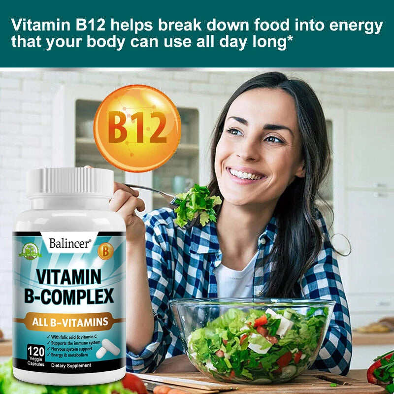 Vitamin B Complex - For Healthy Stress Response