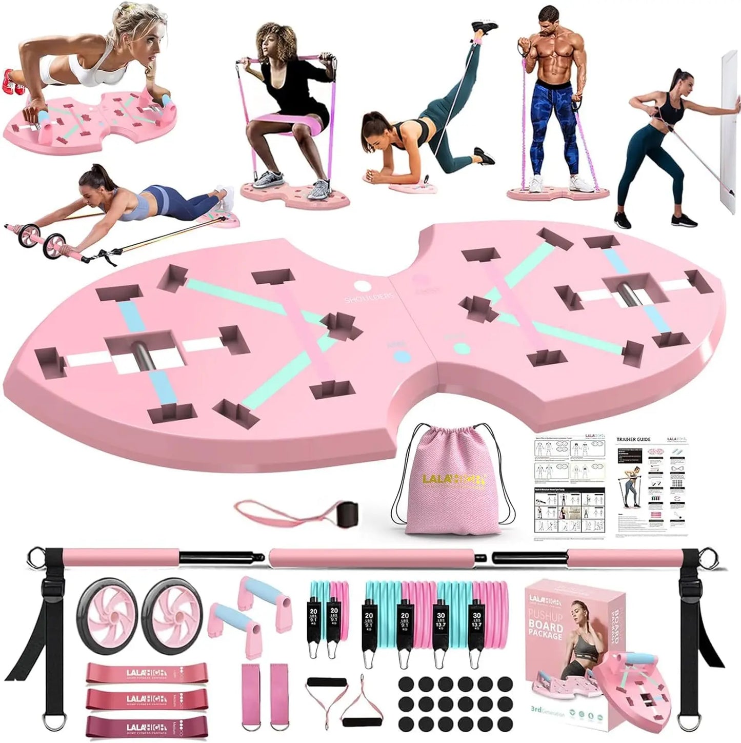 Portable Home Gym System & Accessories