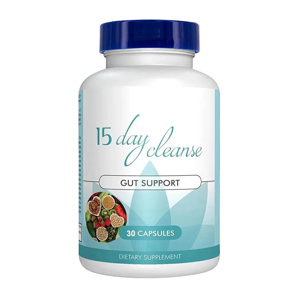 Gut Health Supplements - 15 Day Cleanse & Detox