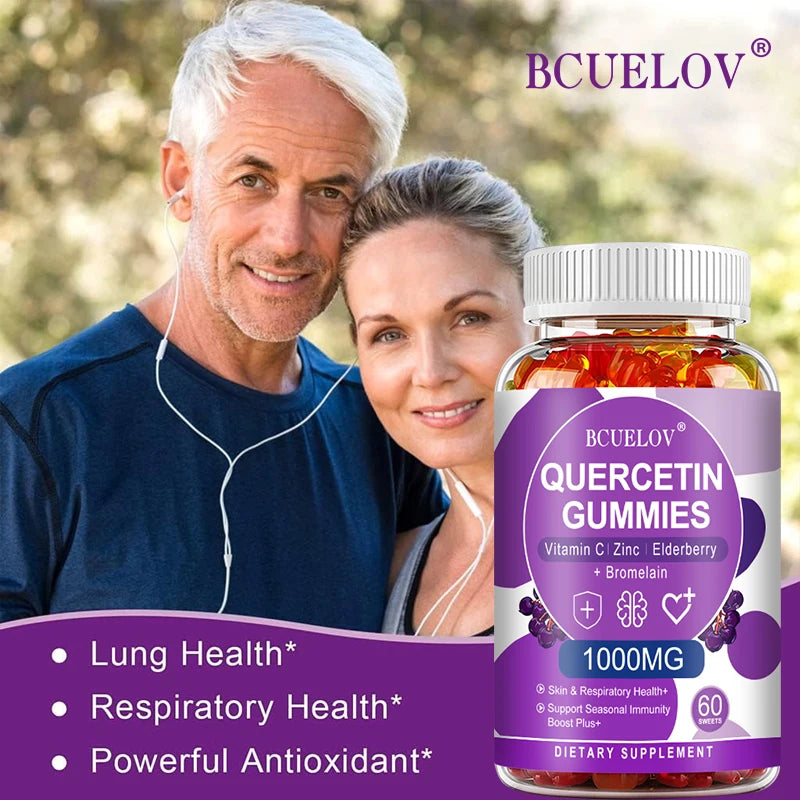 Quercetin Gummies - with Zinc, Vitamin C, Bromelain