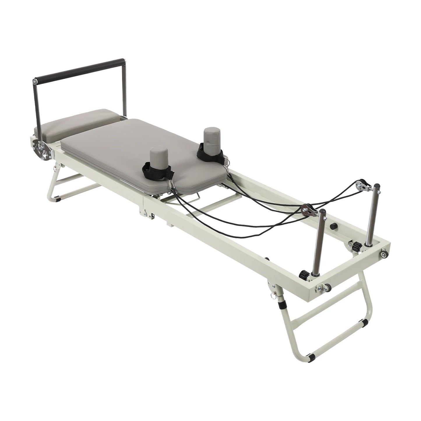 Foldable Pilates Reformer Machine, Multifunctional Fitness Equipment