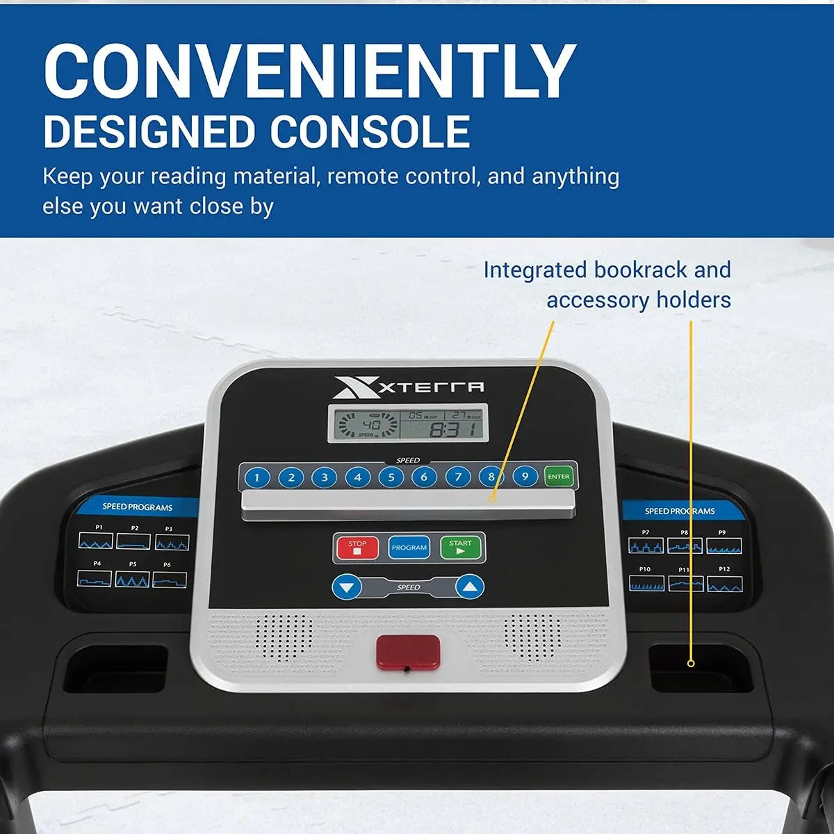 Compact Fitness Premium Folding Smart Treadmill