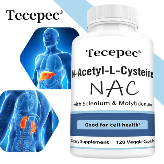 N-Acetyl-L-Cysteine - NAC Supplement- Promotes Cellular Health