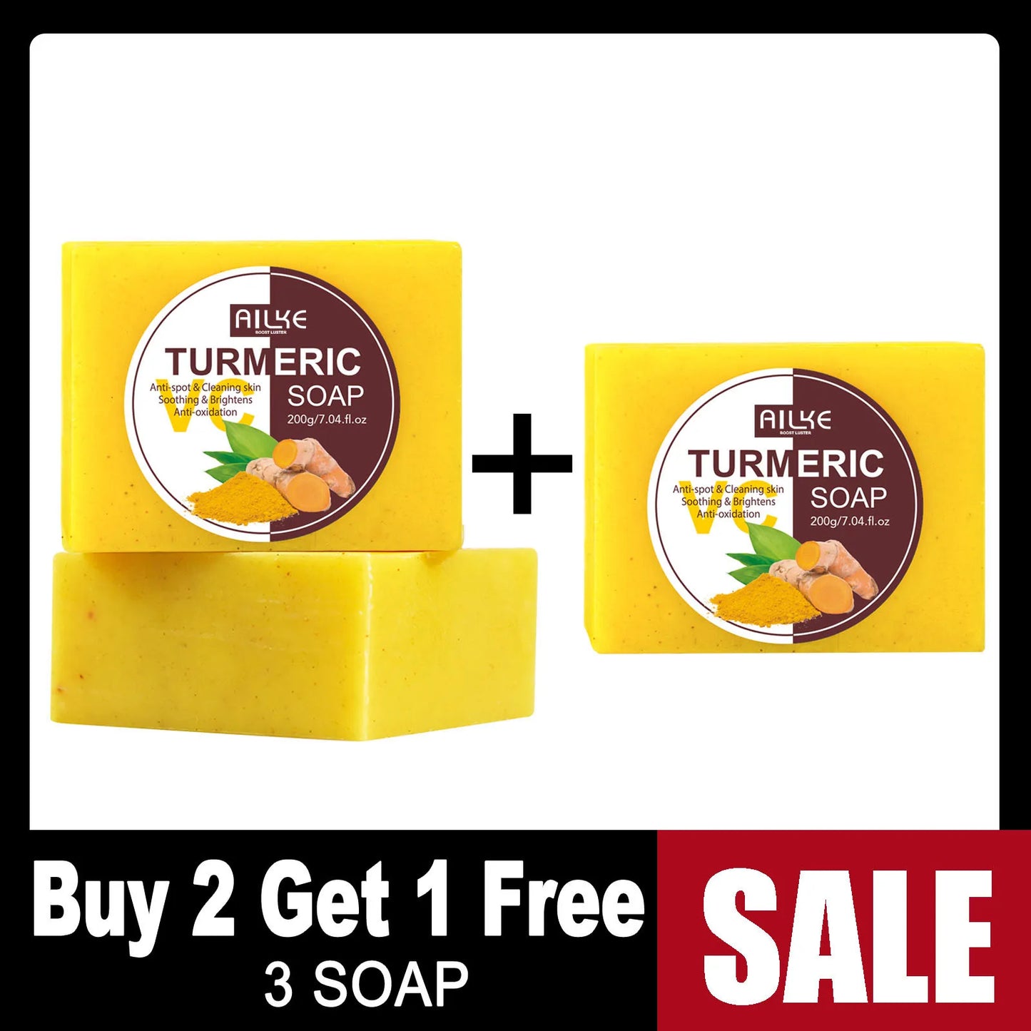 Natural Turmeric Soap Bar